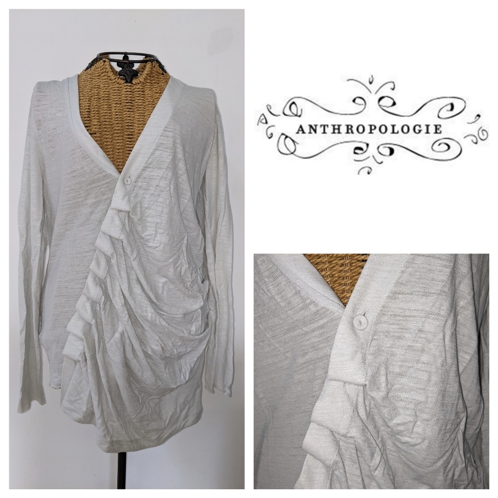 Vanessa Virgina light grey long top S